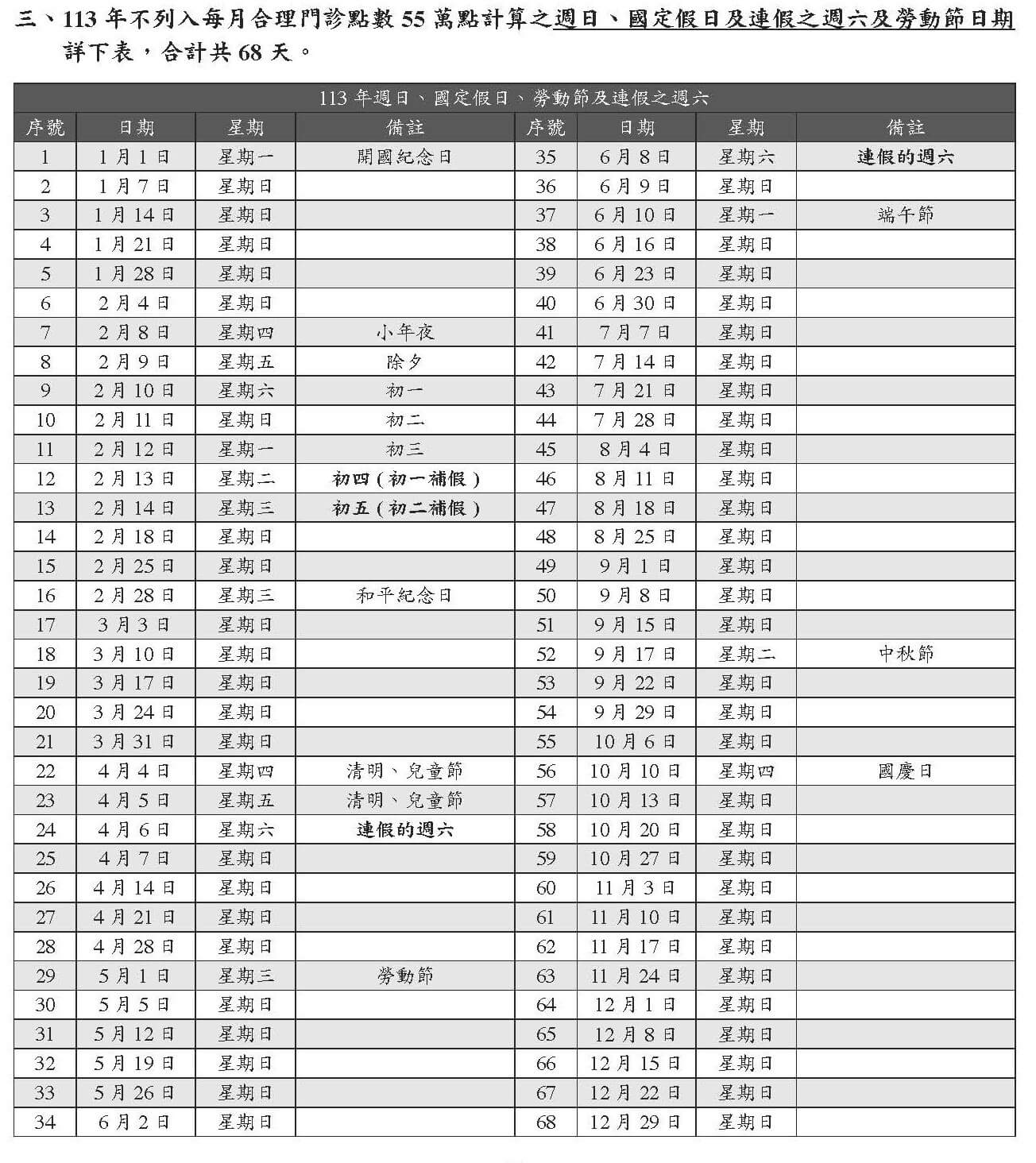 假日官方圖